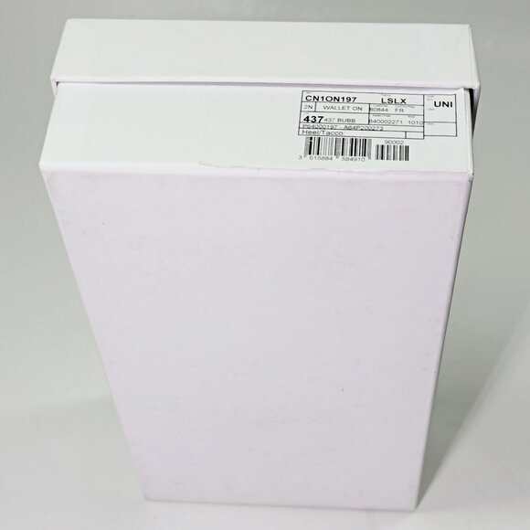 Balmain B-Buzz Snakeskin-Embossed Leather Gold Chain Clutch Wallet (MSRP $1,095) - Picture 15 of 16